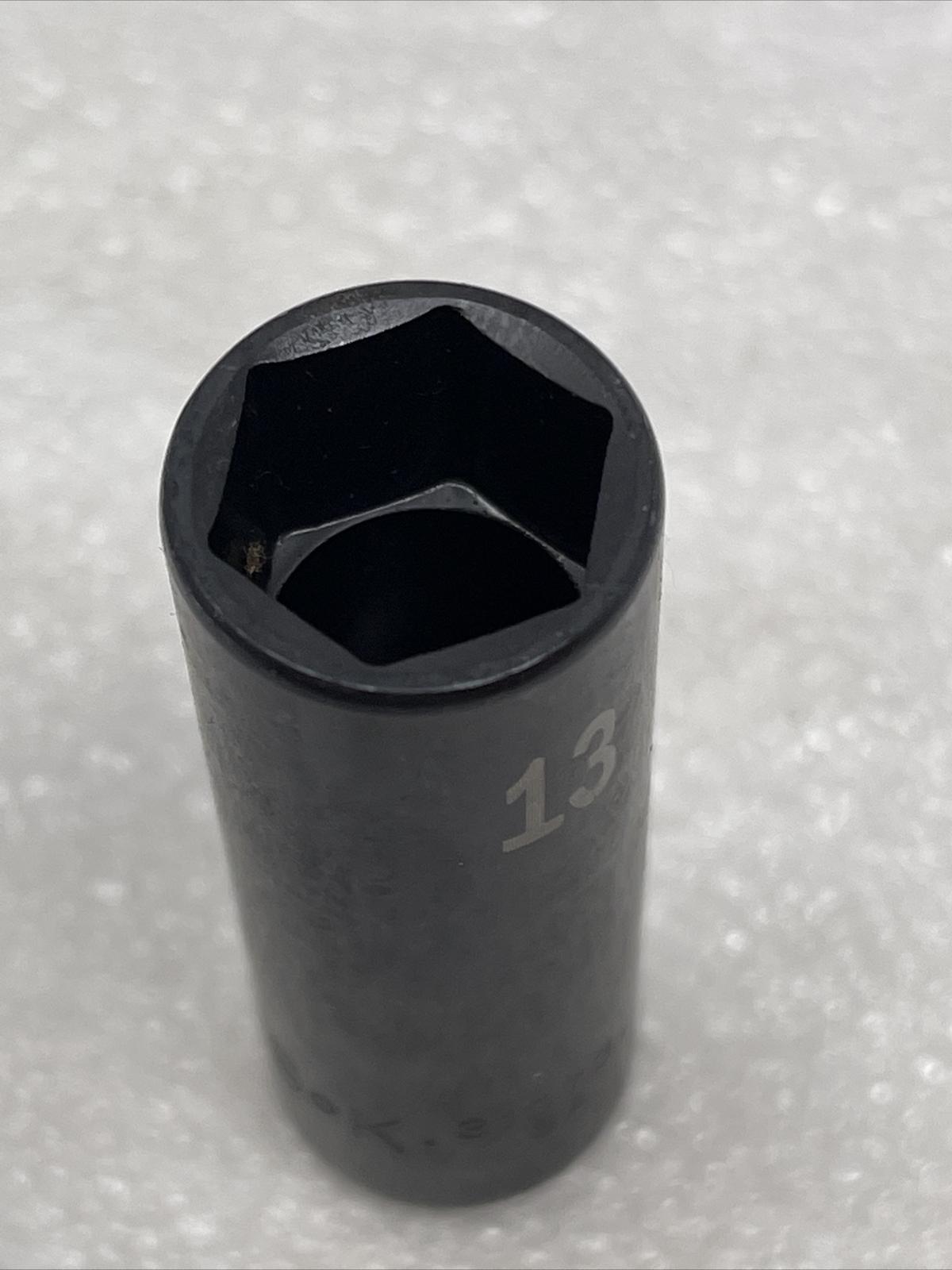 13mm SK Hand Tools 1/4″ Drive, 6 Point, Deep Metric Impact Socket, USA, 31073