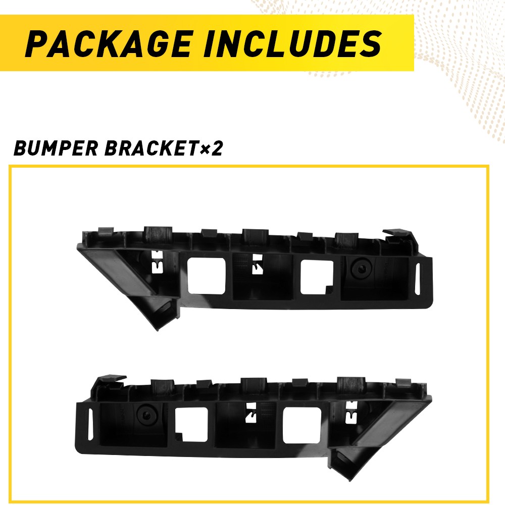 2/3Set Left Right Bumper Support Brackets For 12-15 Volkswagen Passat 561807183A