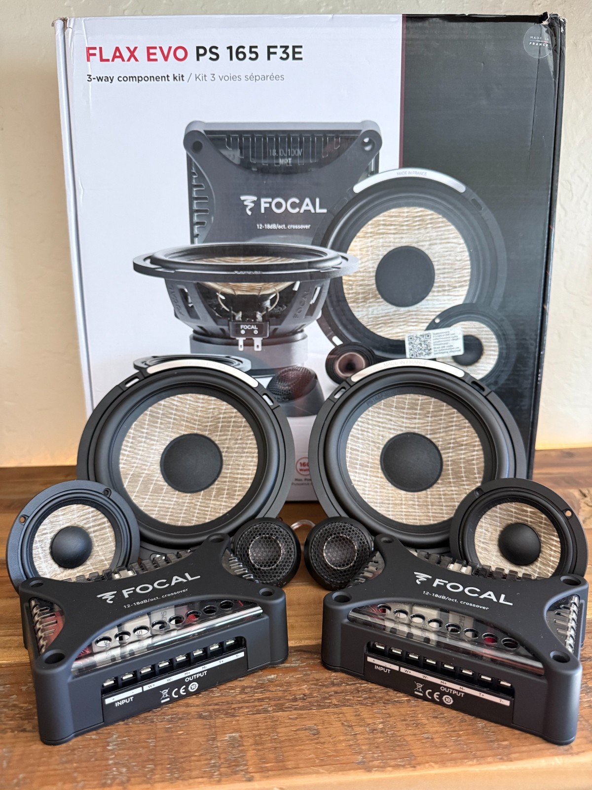 Focal PS165F3E – 6.5″ (16,5 CM) 3-Way Component Speaker Set FLAX EVO Series