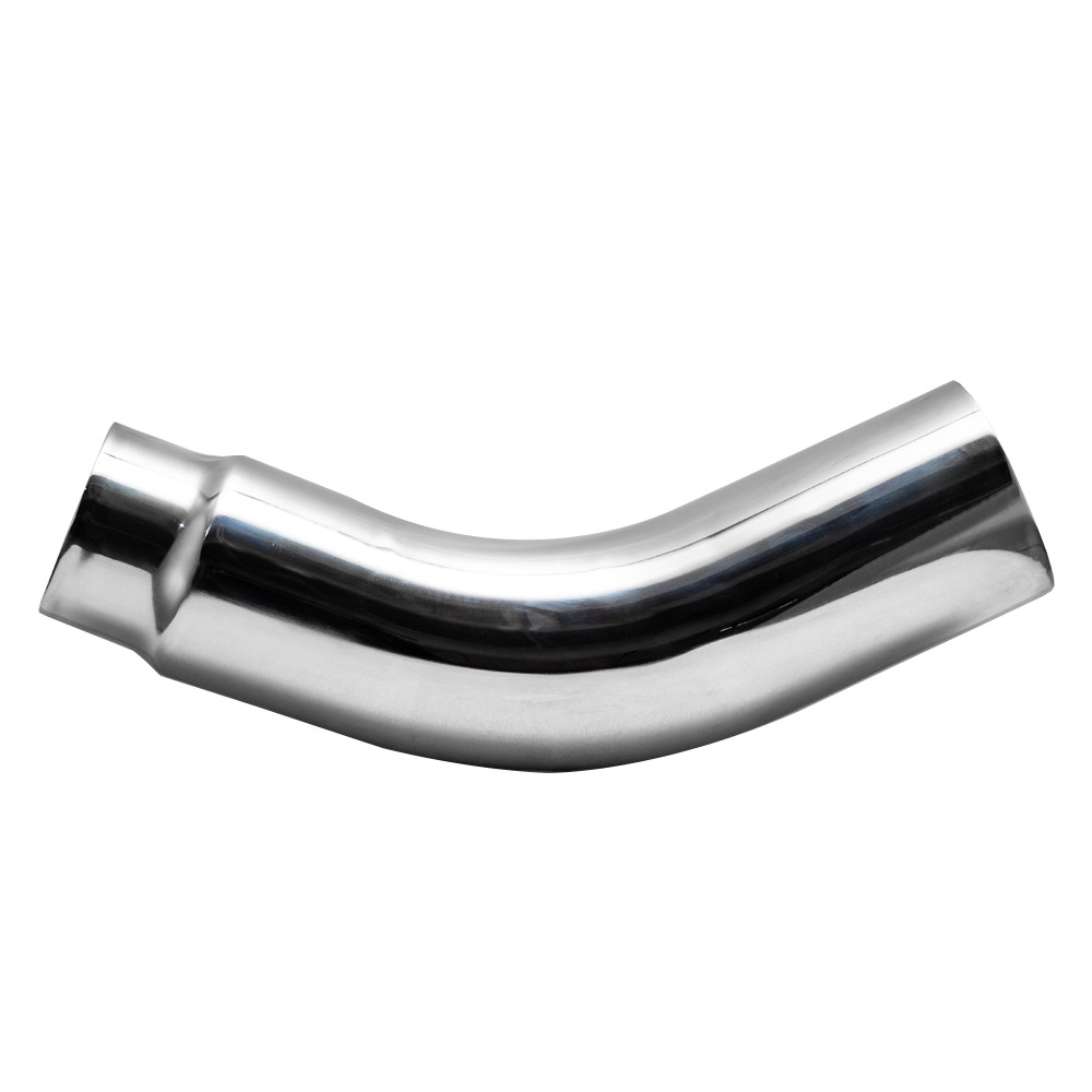 5″ (ID) IN 6″ OUT 23″ LONG DIESEL EXHAUST CHROME TURNDOWN ELBOW TIP,US