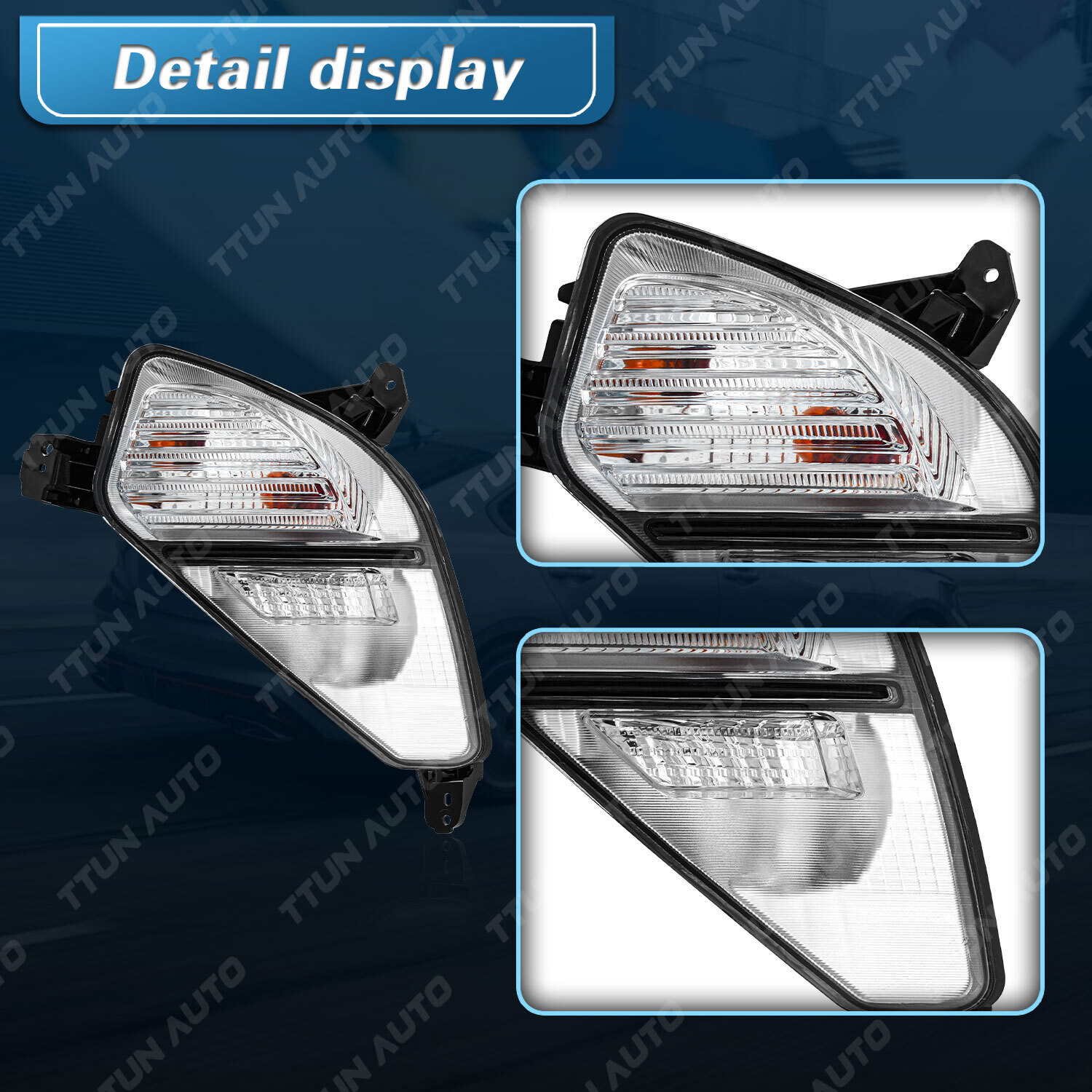 Rear Turn Signal Light For 22-24 Kia Forte Left Right Side 92305M7500 92306M7500