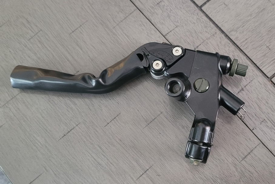 Universal Motorcycle 7/8″ 22 mm Handle Bar Clutch Lever CNC left Side Cafe