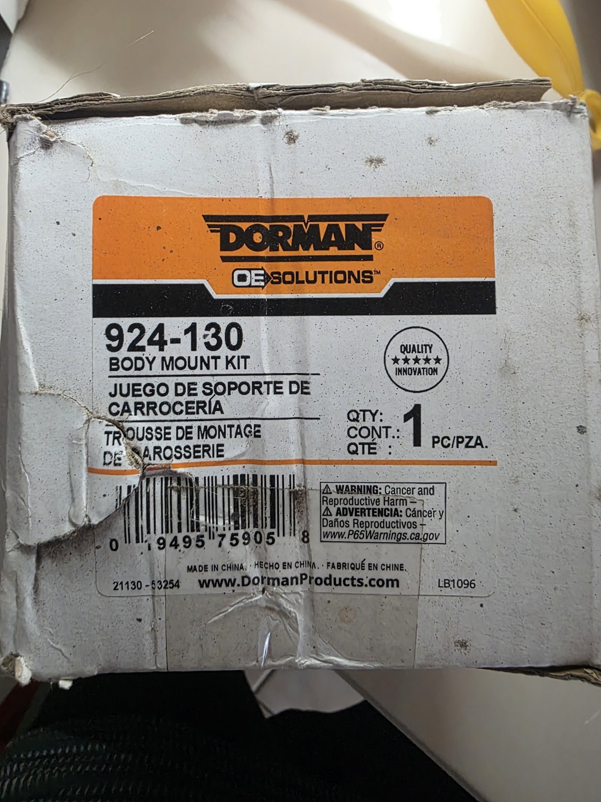 Dorman Body Mount Set PN# 924-130