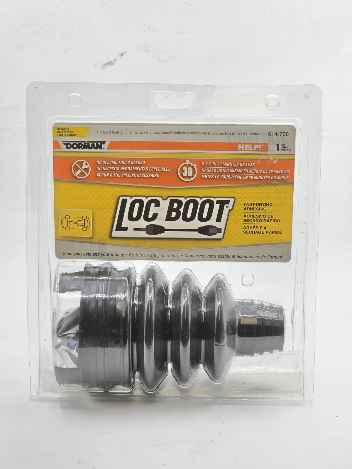 DORMAN Fast-Drying Adhesive Split CV LOC BOOT {F614-700XB} 614-700 New