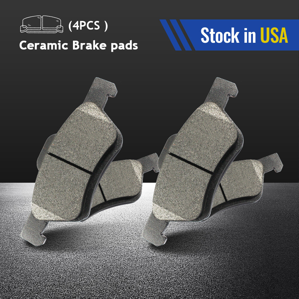 4PCS Front Ceramic Brake Pads for 2011 2012 Ford Escape Mercury Mariner
