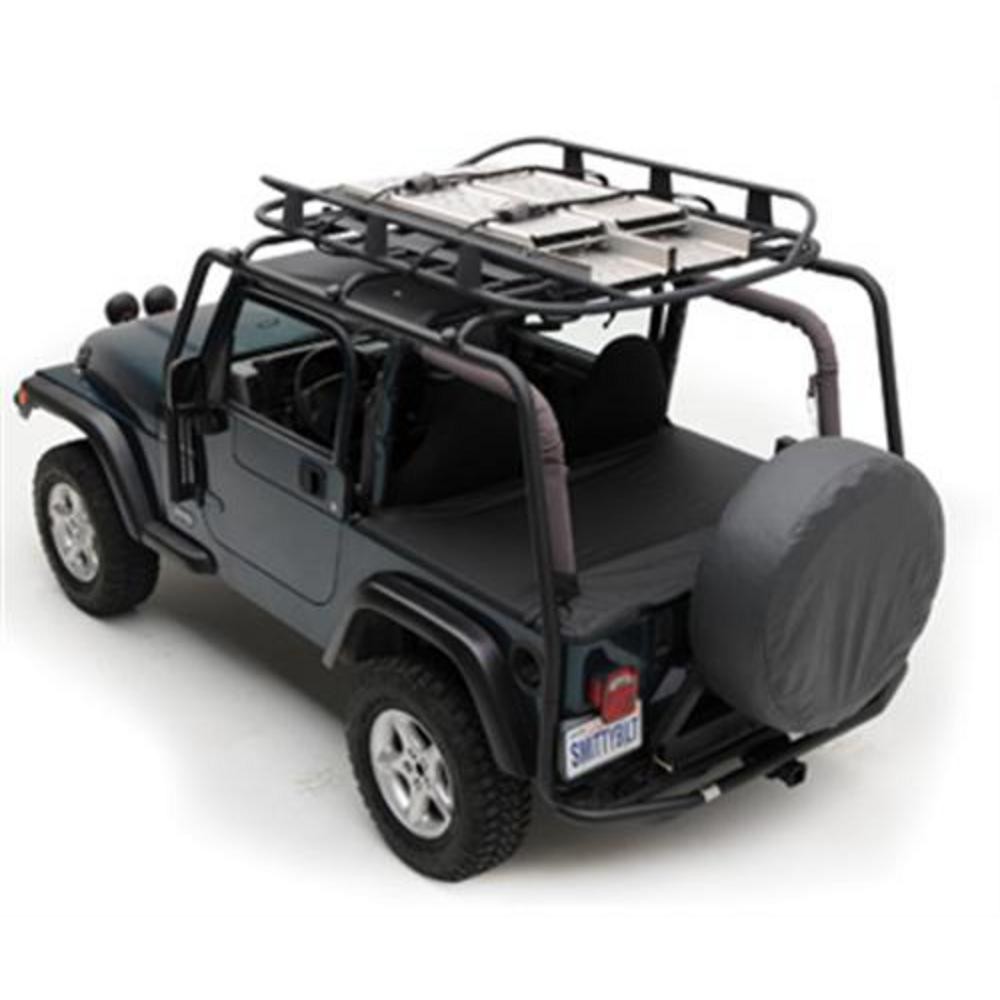 Smittybilt 76717-01 PARTIAL Roof Rack BOX 1 OF 2 for 07-18 Jeep Wrangler JK 4DR