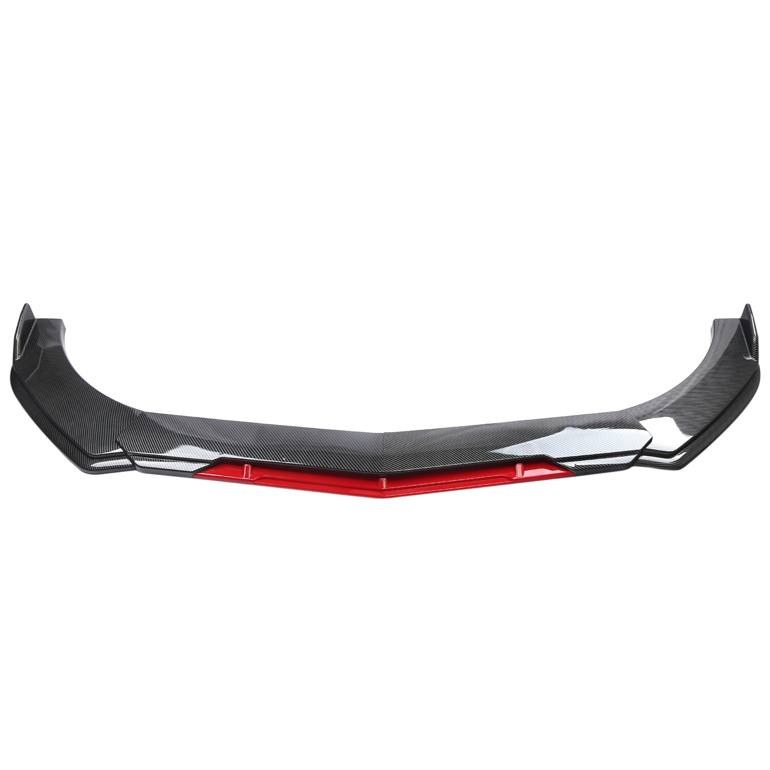 For AUDI A3 A4 A5 Front Bumper Lip Splitter Spoiler Body Kit Carbon Fiber