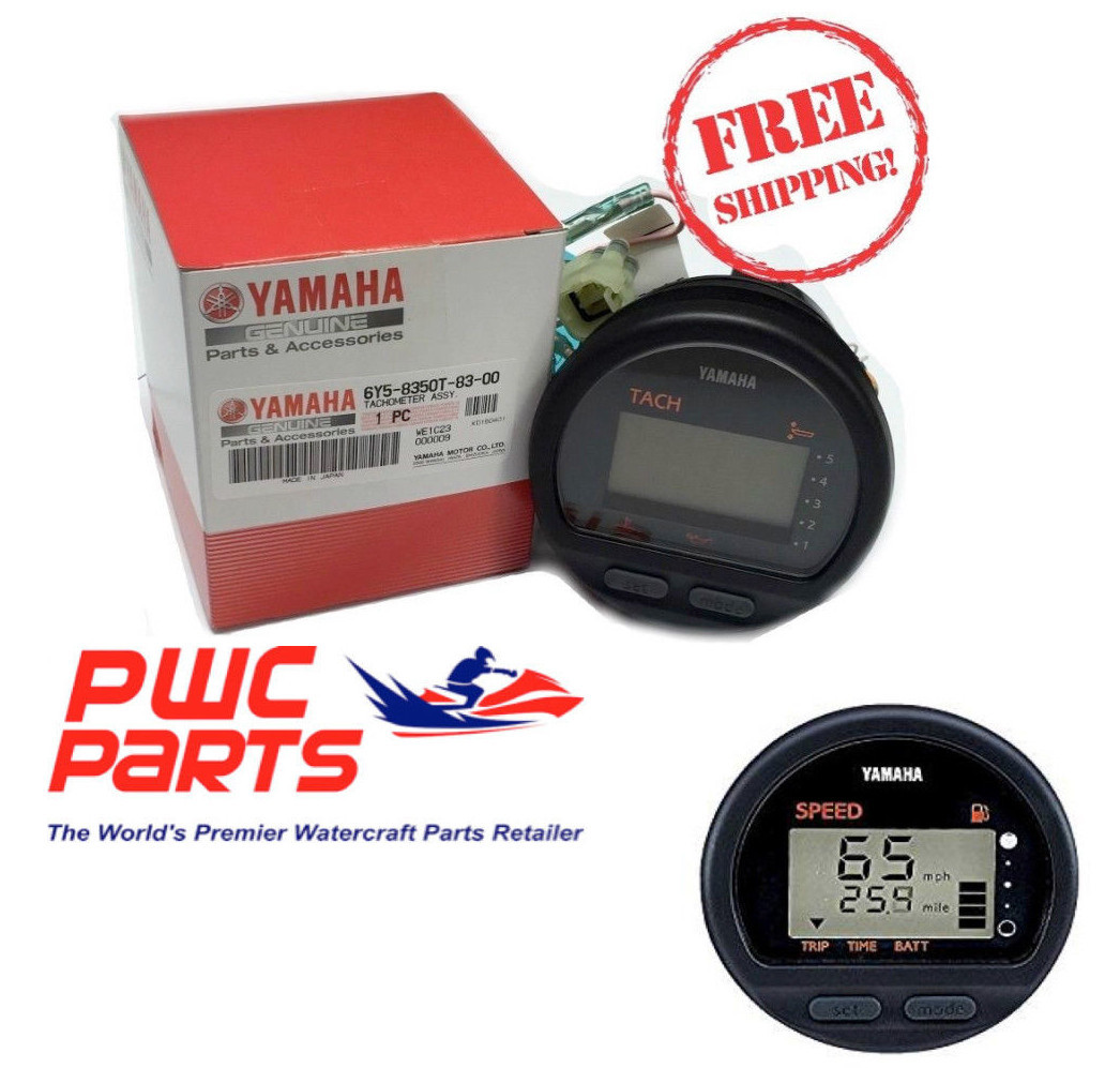 YAMAHA OEM Multi-Function Gauge Speedo & Tach 6Y5-83570-A1-00 6Y5-8350T-D1-00