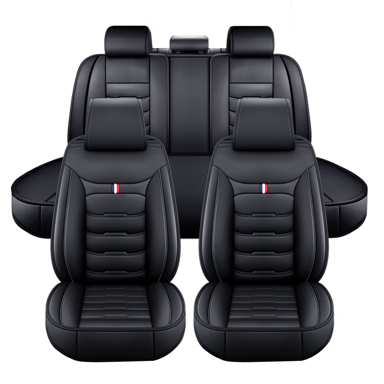 For Acura TLX RDX MDX ILX TSX ZDX Car Seat Cover 5 Seat Full Set Leather Cushion