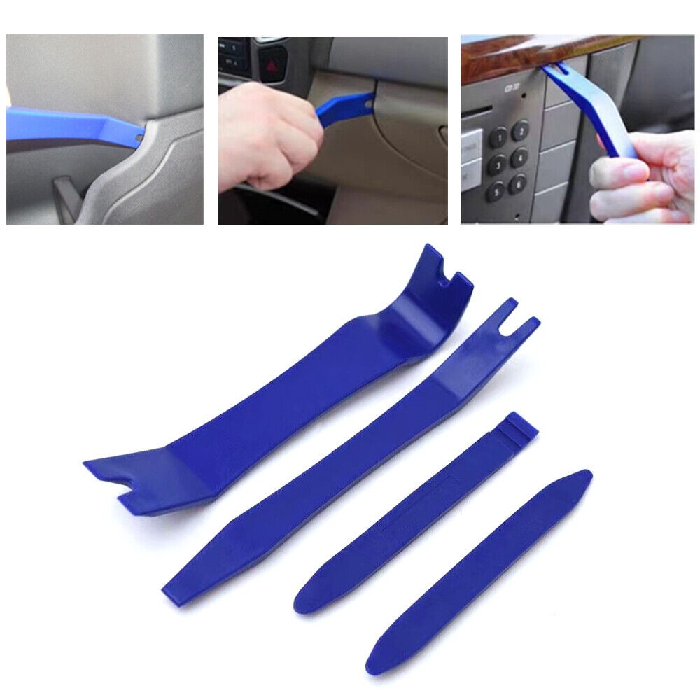 8Pcs Car Trim Clip Upholstery Removal Tool Door Panel Fastener Pin Pliers Puller