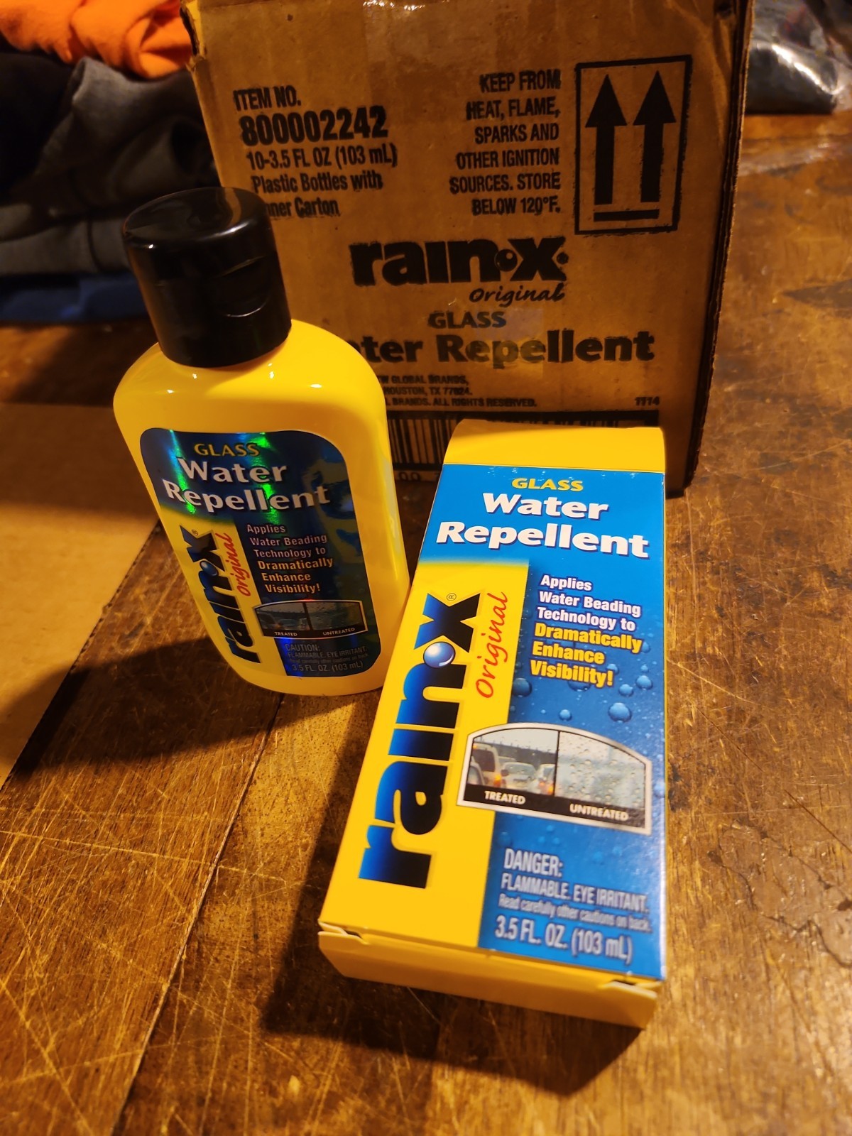Rain X Car Care Products: Glass Water Repellent 103 ML Free/Shipping