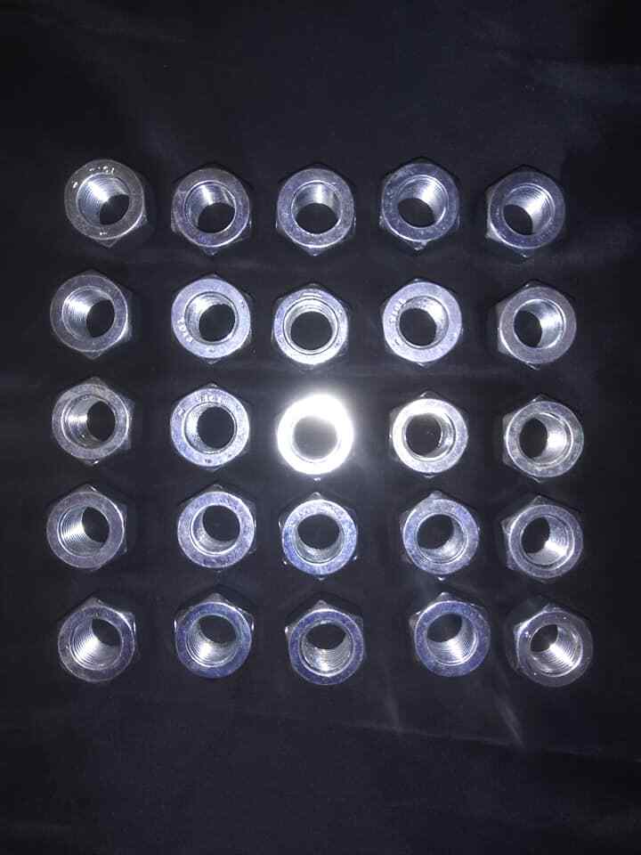 STEEL TRAILER LUG NUTS 1/2 X 20 TPI (Shop Pack of 25 Pieces)