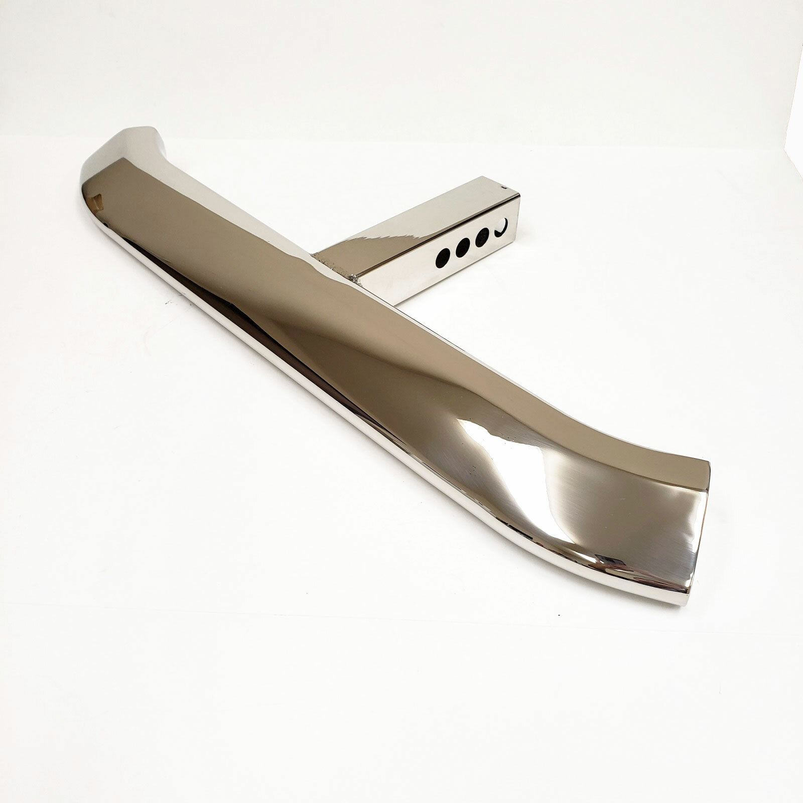 Chrome Heavy Duty Steel Tow Hitch Step Bar 2″ Receiver Truck Trailer Guard 28″L