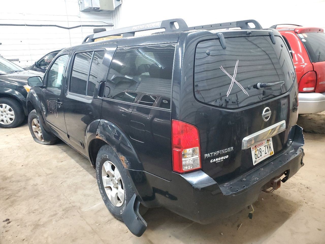 Driver Side View Mirror Power Black Textured Fits 05-21 FRONTIER 1822165 Exterio