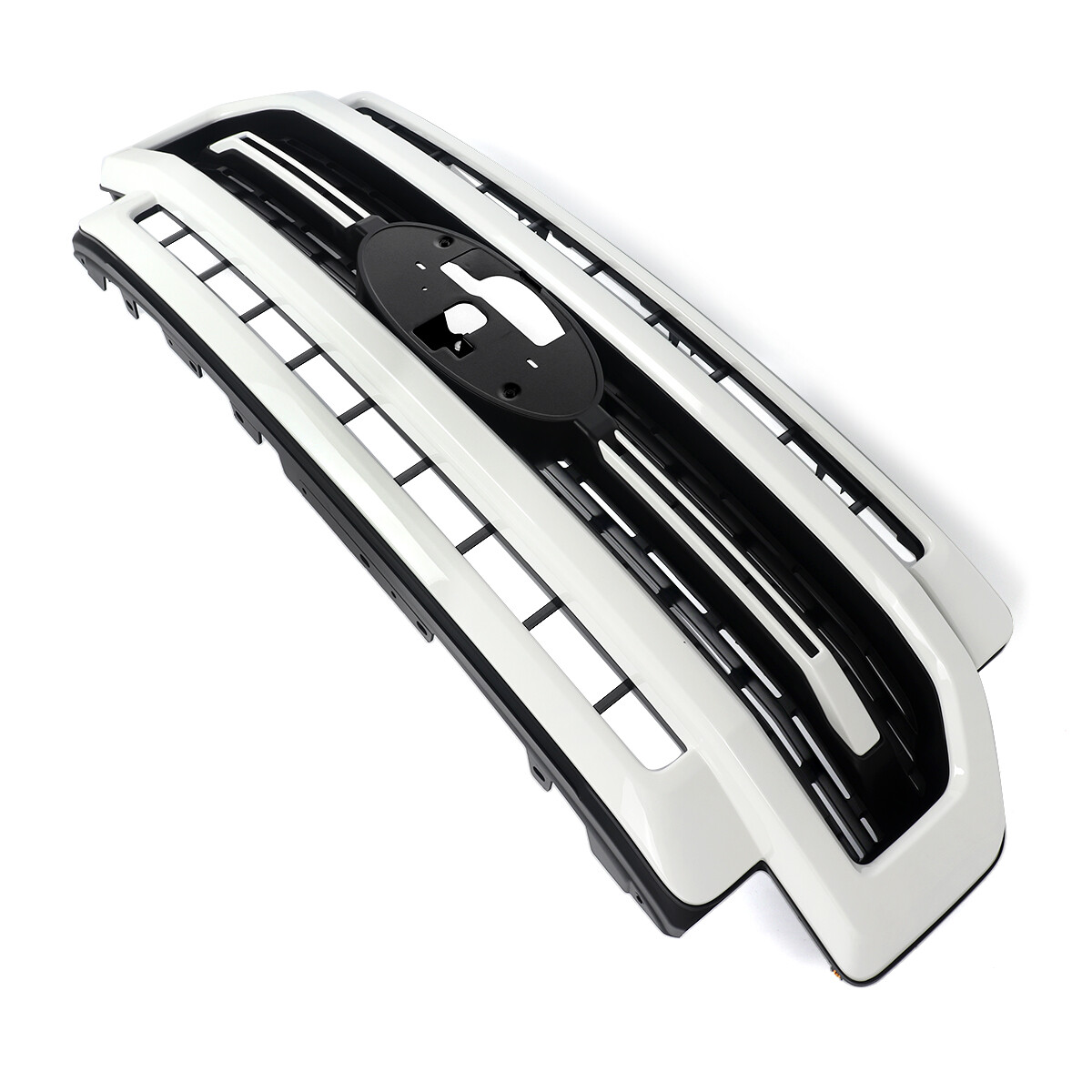 Star White Front Grille Assembly For 2020-2022 Ford F250 F350 Lariat Super Duty