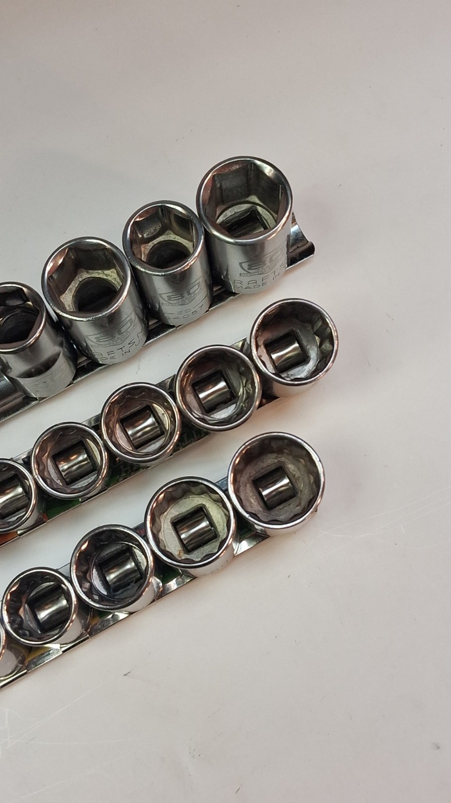 NOS CRAFTSMAN “80 YEARS” SPECIAL EDITION 36 PIECE METRIC/SAE SOCKET SET *USA*