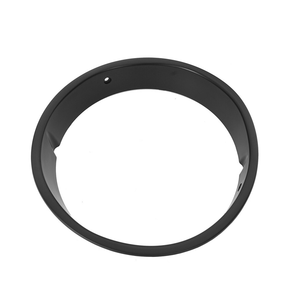 Black Headlight Trims Ring Bezels Cover Pair For 1997-2006 Jeep Wrangler TJ