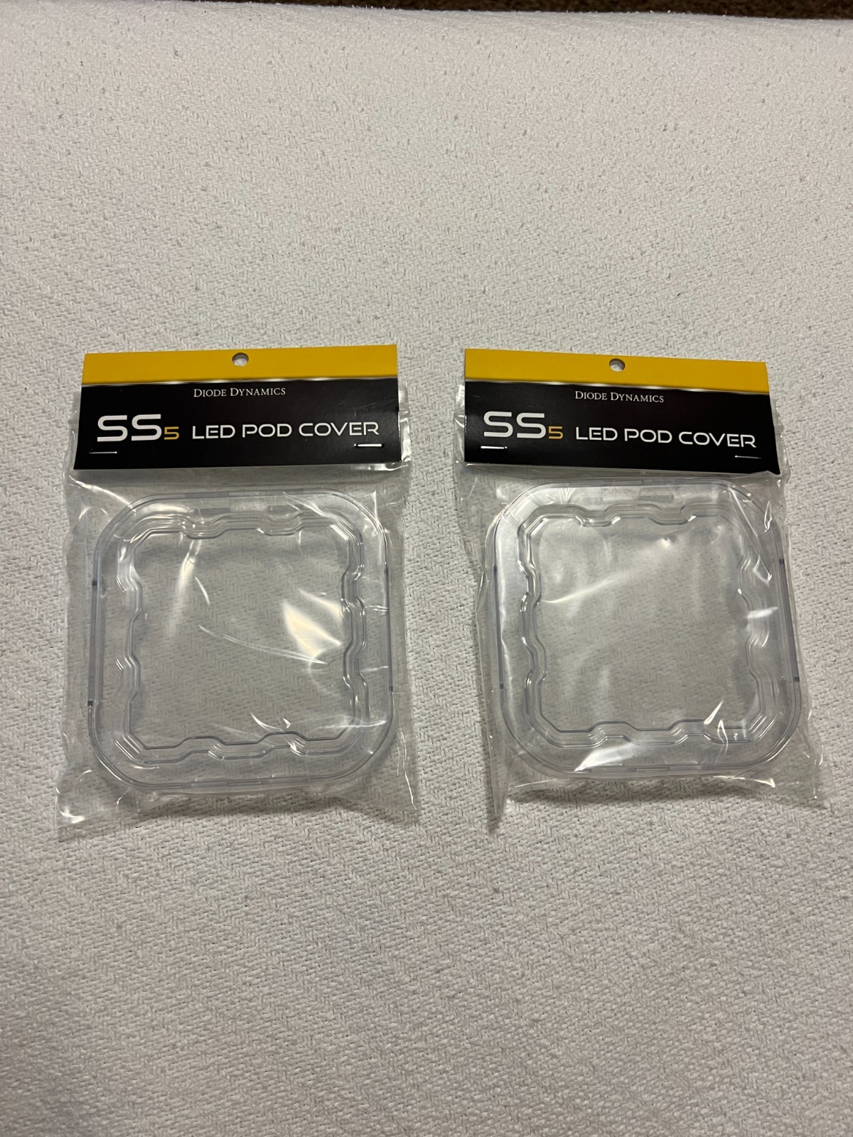 Diode Dynamics SS5 Yellow Pro LED Spot Pod Lights (Pair)
