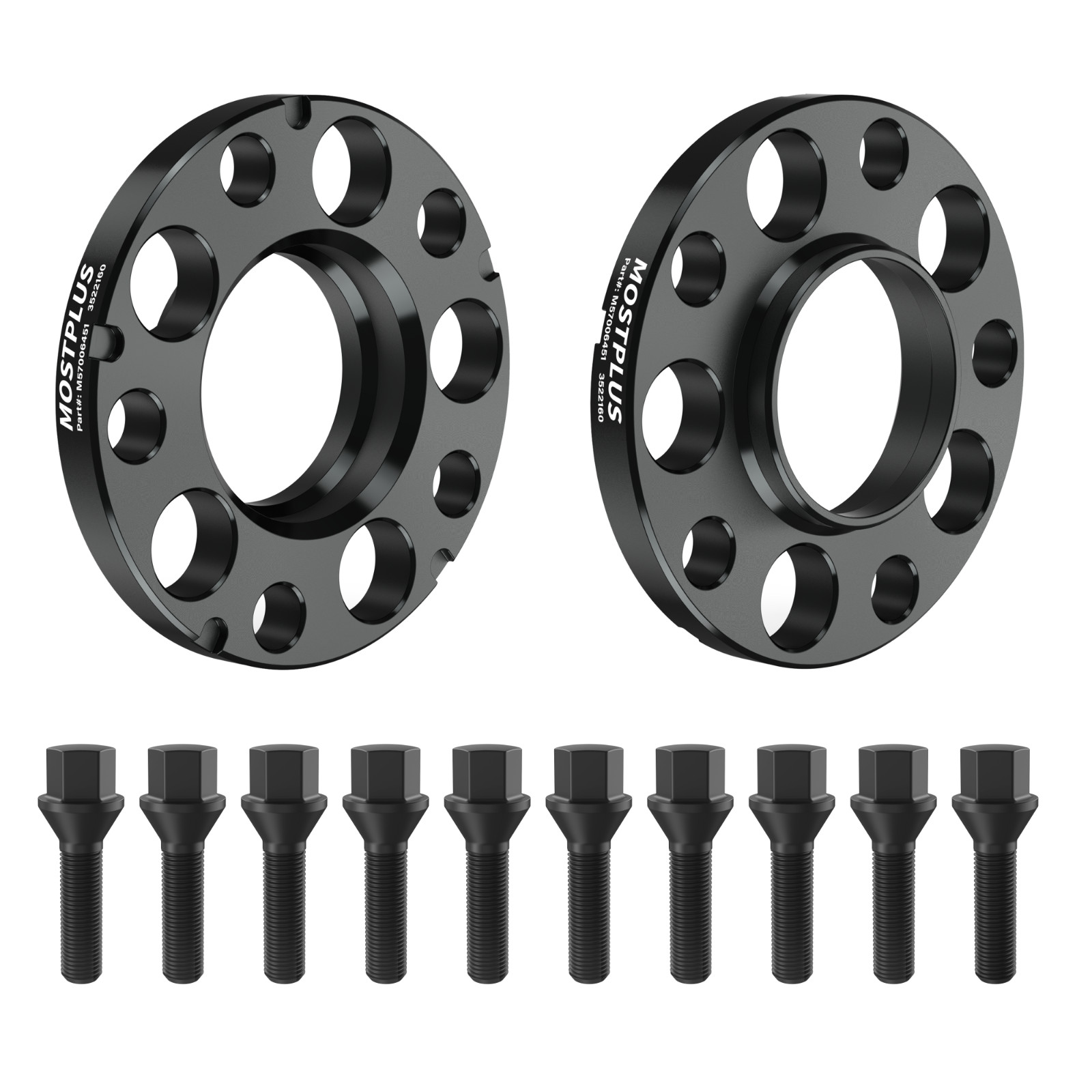4Pcs 12&15mm 5×120 Wheel Spacers 72.56mm For BMW F Series F30 F32 F33 F80 F10