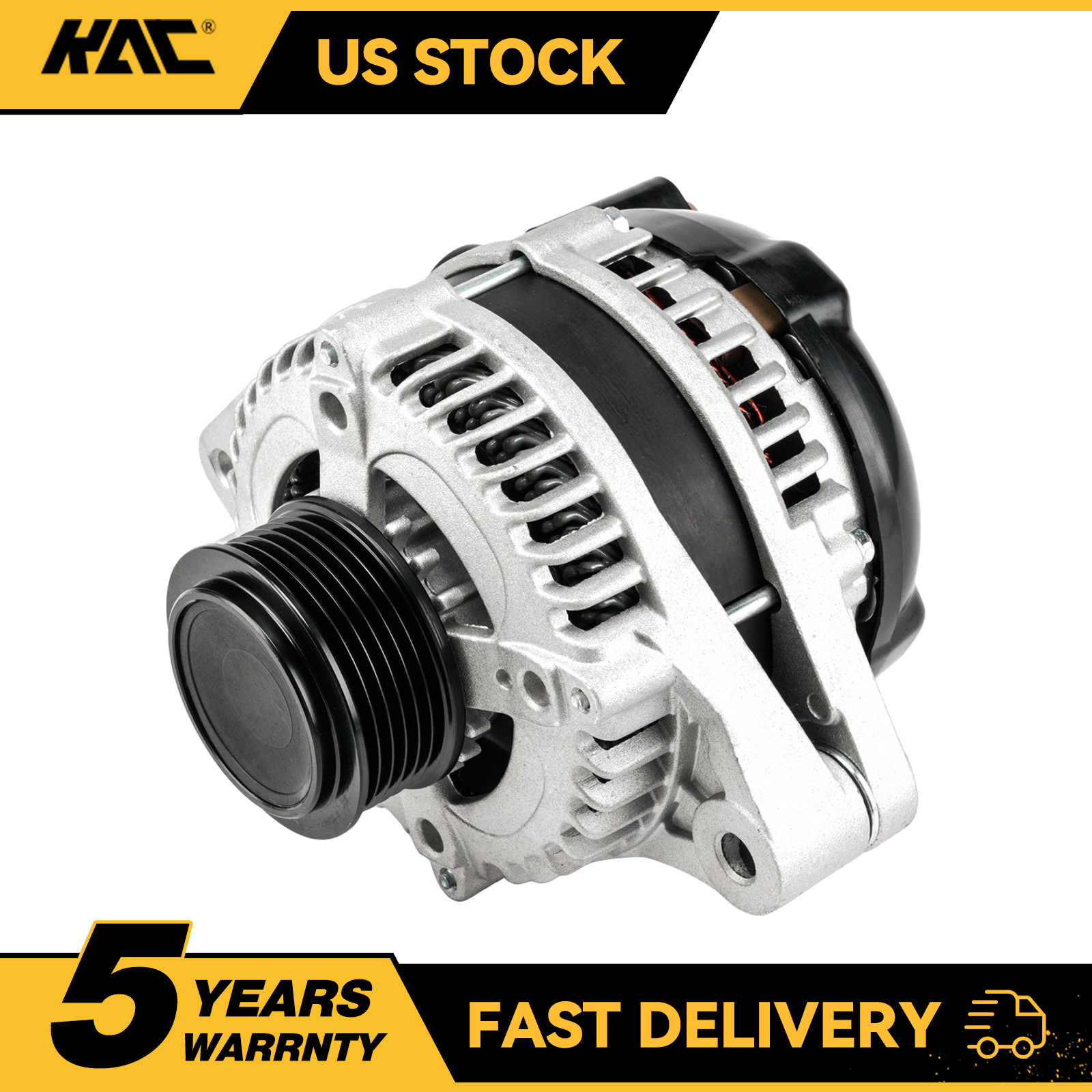 Alternator 130A For Honda Odyssey 14 2015 2016 2017 3.5L 31100-RV0-A11