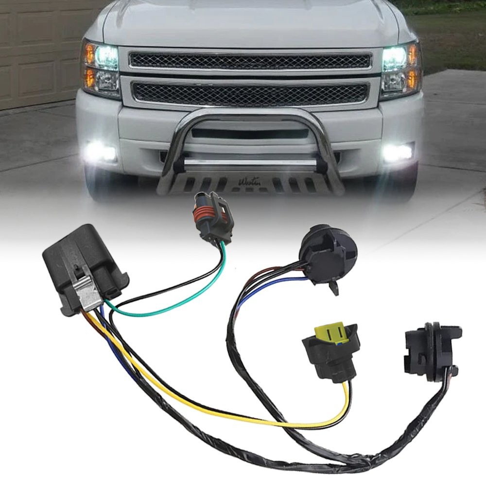 Headlight Wiring Harness Fit for 2007-2013 Chevrolet Silverado 1500 HD 25962806