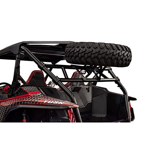 Tusk Heavy Duty Spare Tire Carrier – Includes Lug Nuts – Fits: HONDA TALON 10…