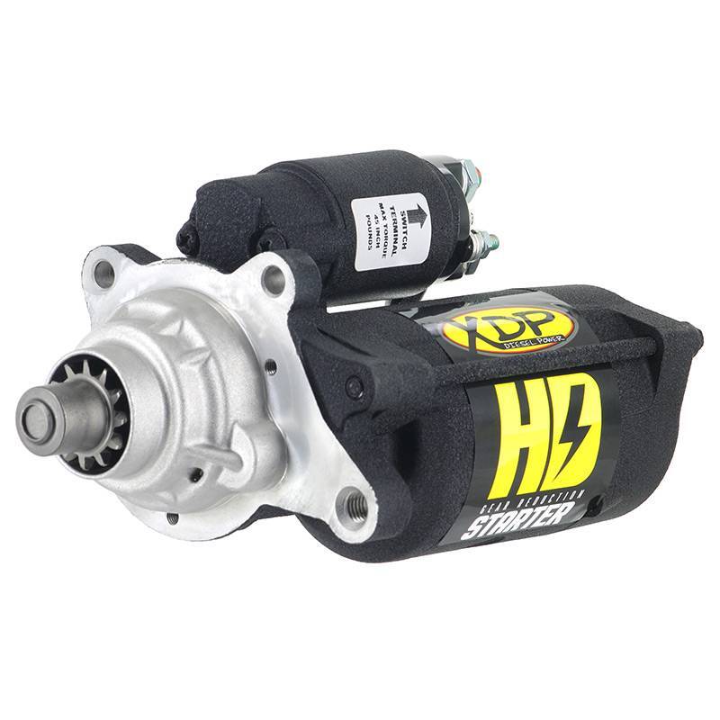 XDP Wrinkle Black Gear Reduction Starter For 03-07 6.0 Powerstroke