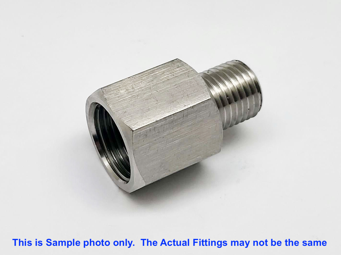 BSP G 1/4″ Female to BSP G 1/4″ Male Stainless Sensor Adaptor Fitting Conversion