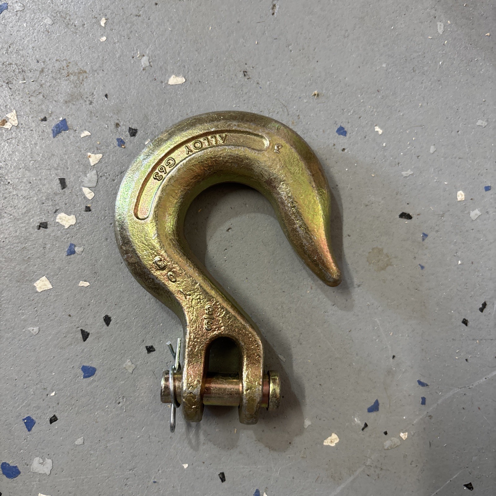 Mo-Clamp 6260 3/8″ Alloy Clevis Slip Hook with Pin & Clip – NEW