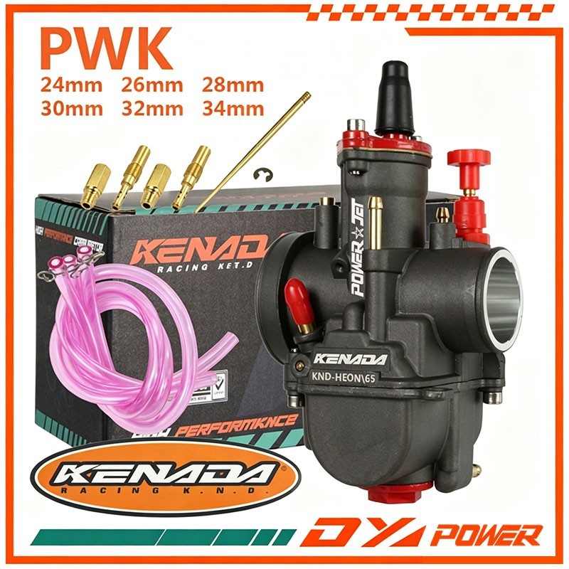 24mm PWK Racing Carburetor For 50-125cc 2/4 Stroke ATV UTV Motorcycle Carb