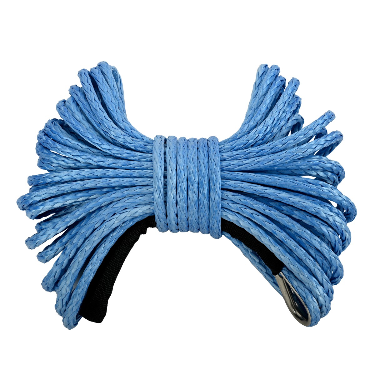 1/4″x50′ 10000LBS Synthetic Winch Rope Line Recovery Cable 4WD ATV UTV Sheath DP