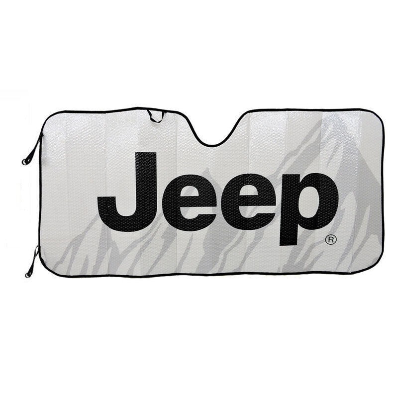 New JEEP Mopar Elite Car Truck Suv Front Windshield Accordion Folding Sun Shade