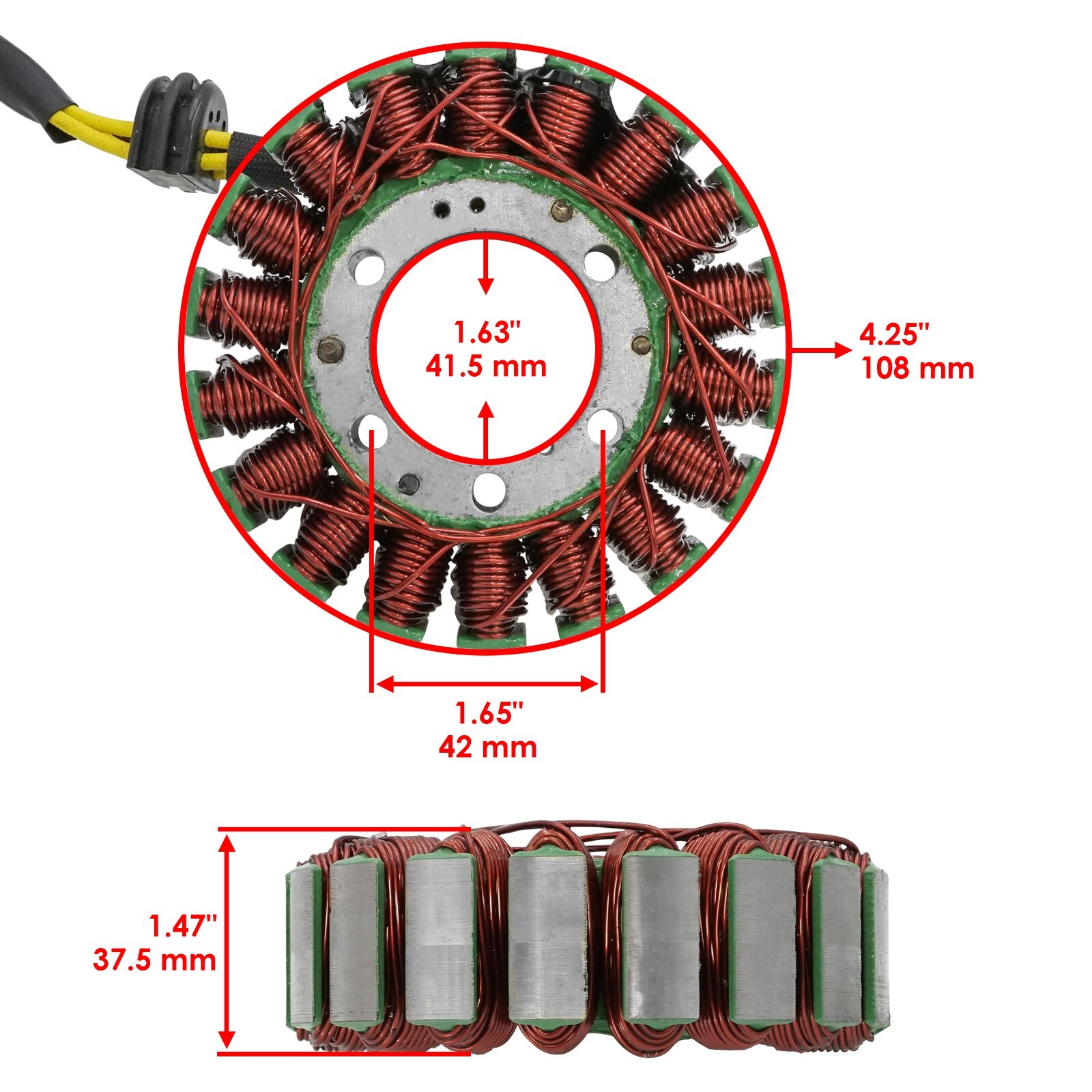 Stator & Regulator Rectifier for Polaris Ranger 700 EFI Crew XP 2008-2009