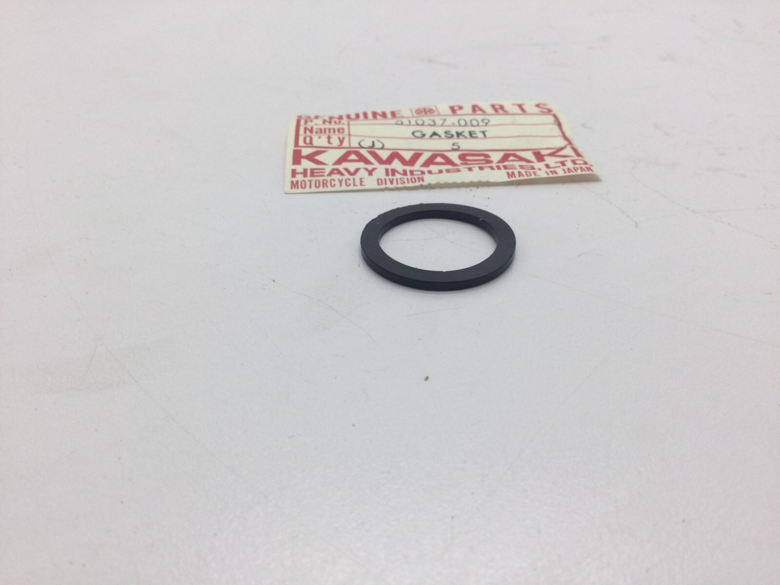 Kawasaki Motorcycle Street Bike Fuel Cock Cup Gasket Grommet Seal OEM 51037-009