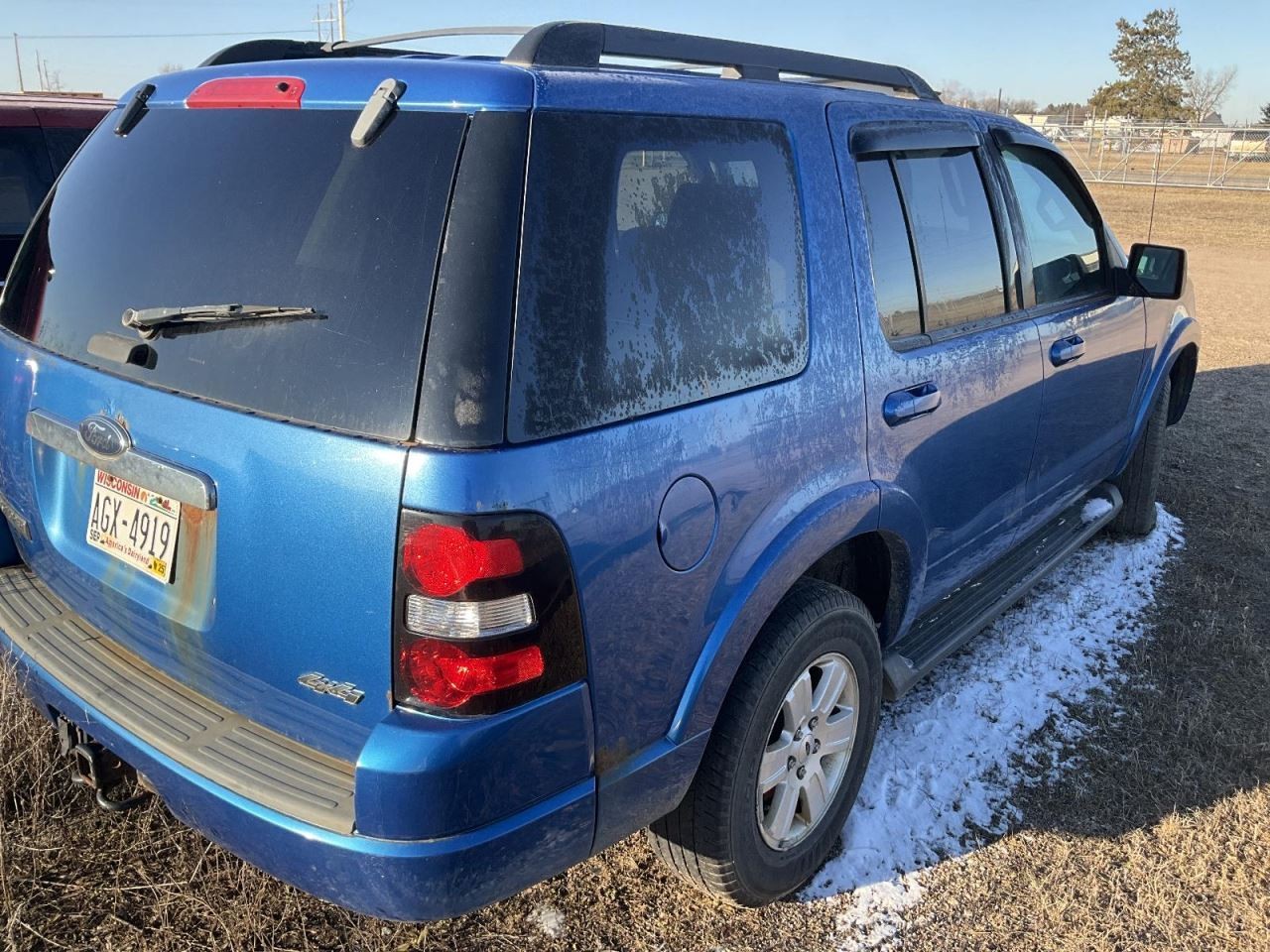 Driver Left Headlight Clear Background Fits 06-10 EXPLORER 355126