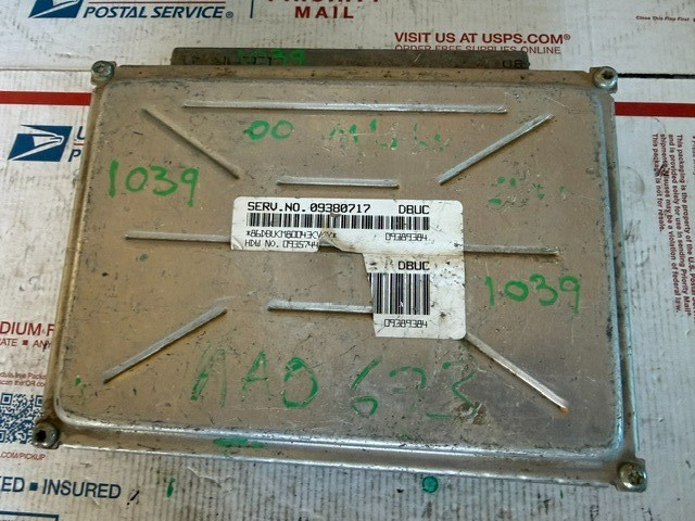 2000-2002 Chevrolet Camaro Engine Computer Ecu Pcm Ecm Pcu Oem 09380717 DBUC
