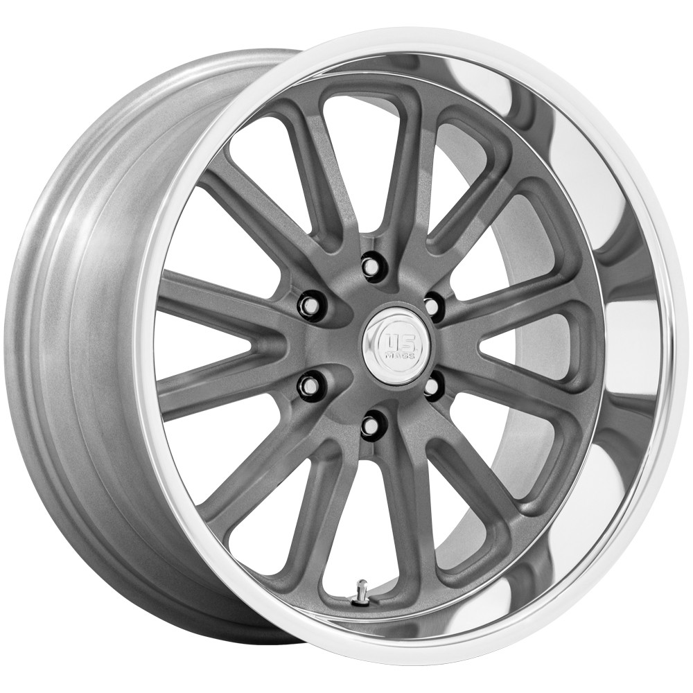 (Set of 4) US Mags UC145 Rambler 6 20×9.5 6×5.5″ +1mm Gunmetal Wheels Rims