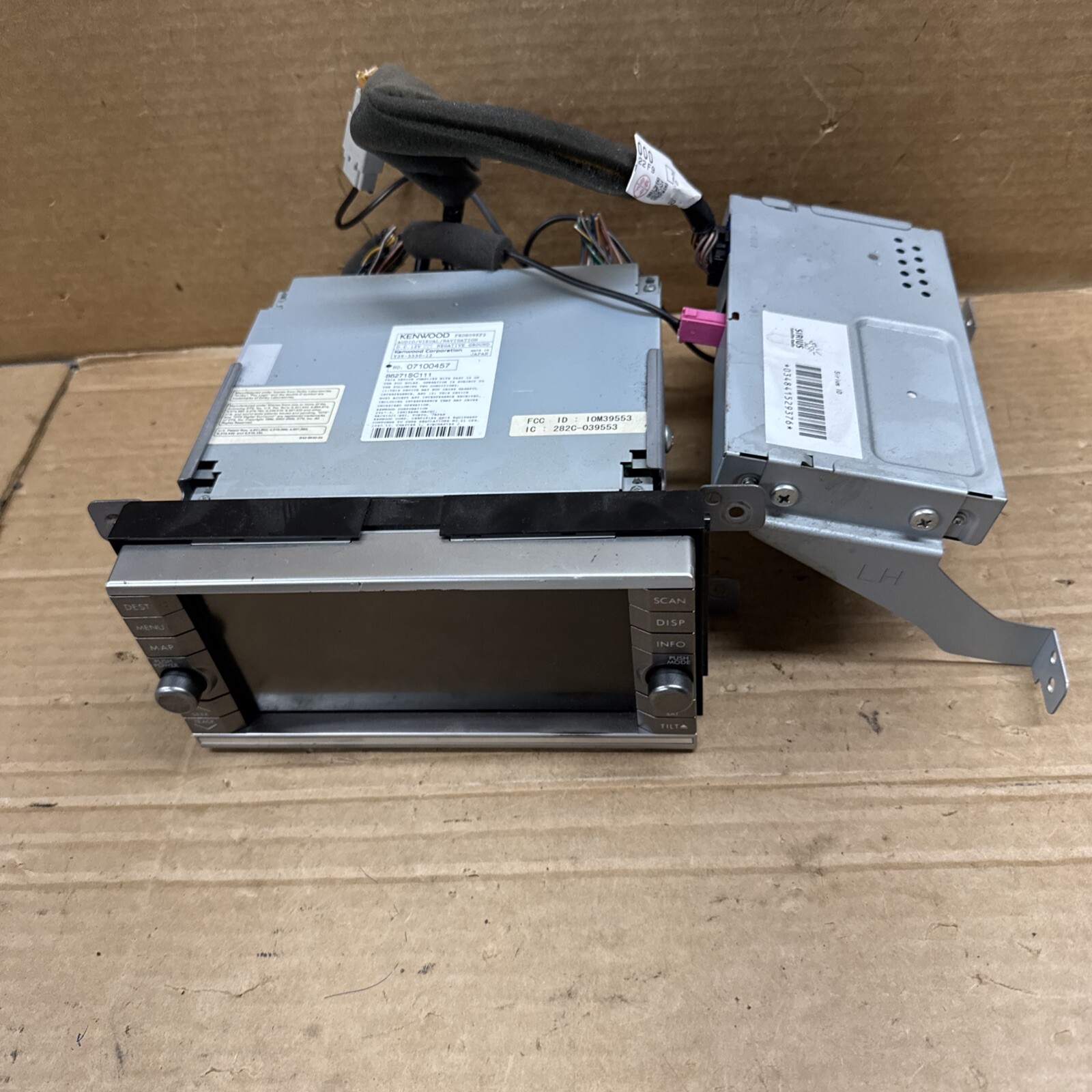 2010 2011 Subaru Impreza Audio Radio Navigation Screen Unit Xm 86271SC111 OEM
