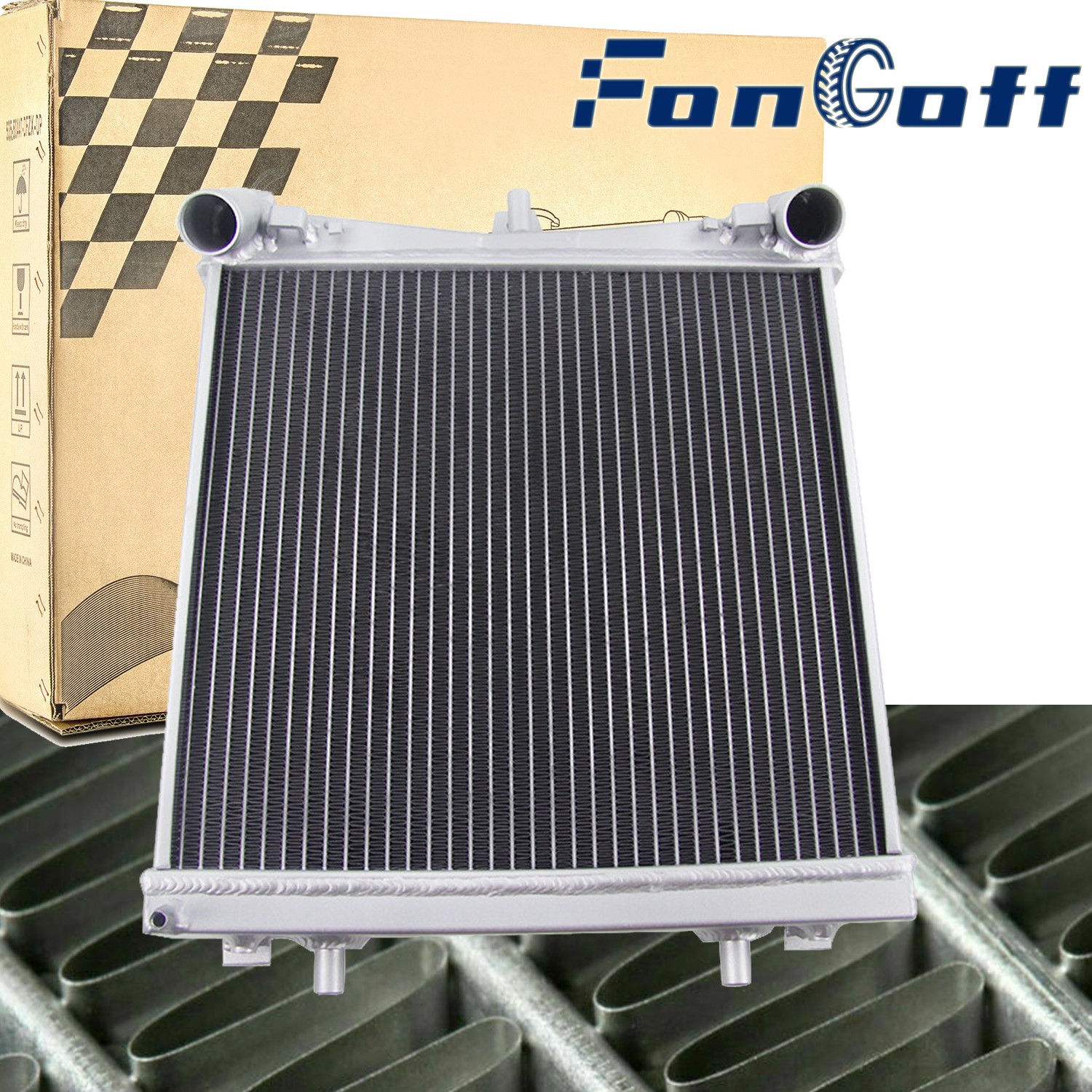 Full Aluminum Left Side Radiator Fits 1997-2004 Porsche 986 996 911 Boxster 996