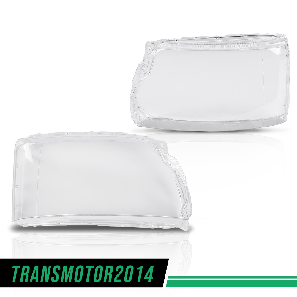 Fits 2014-2016 Land Rover Discovery 4 LR4 Clear Headlight Lens Covers Left+Right
