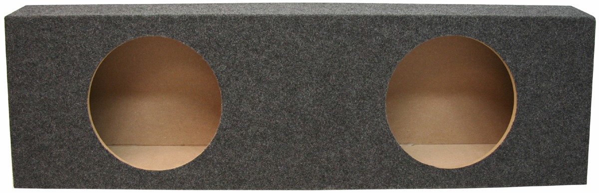 Universal Regular Standard Cab Truck Kicker Comp C10 Dual 10″ Sub Box 2 Ohm