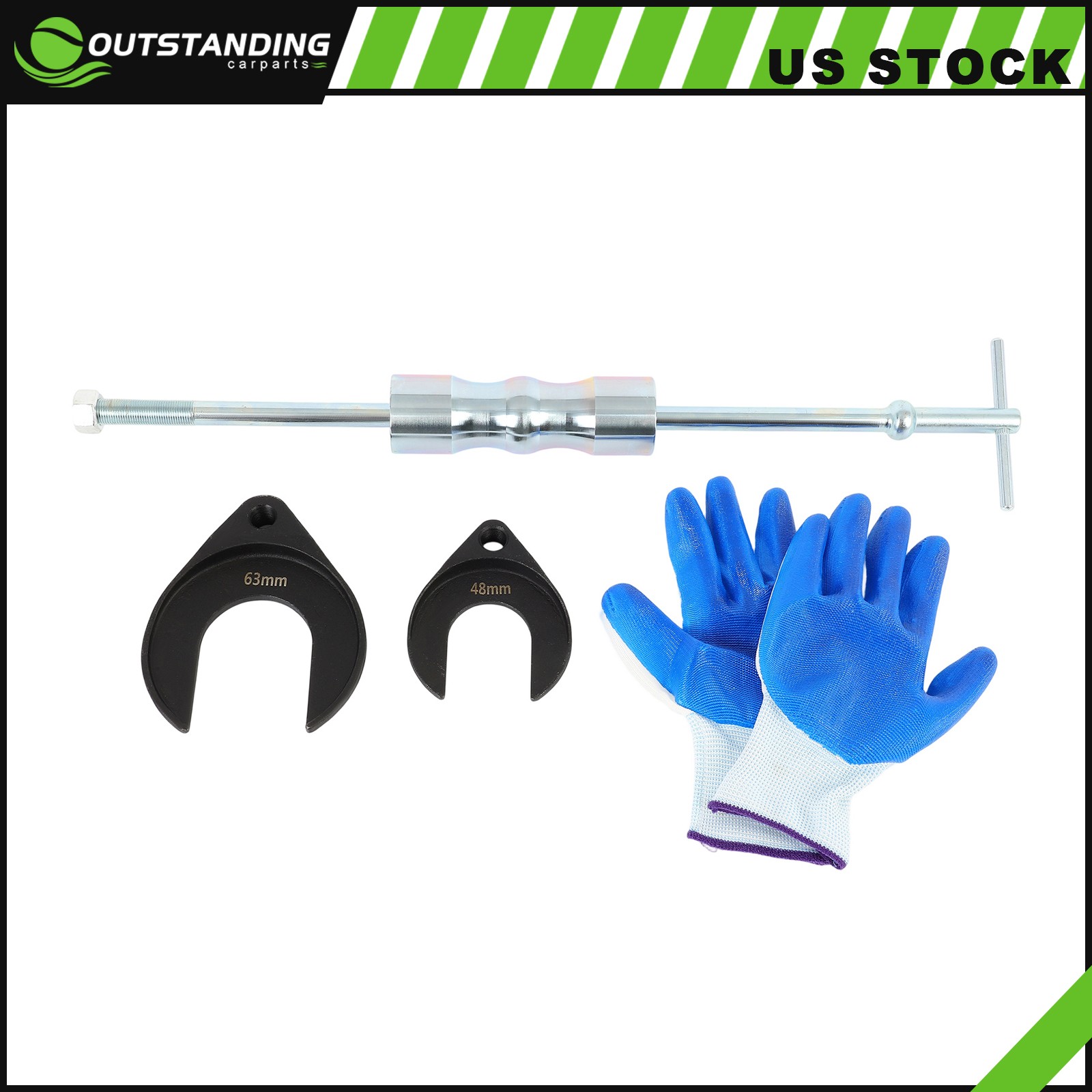 ✅Inner CV Axle Removal Tool W/ Slide Hammer & CV Joint Puller Universal Set