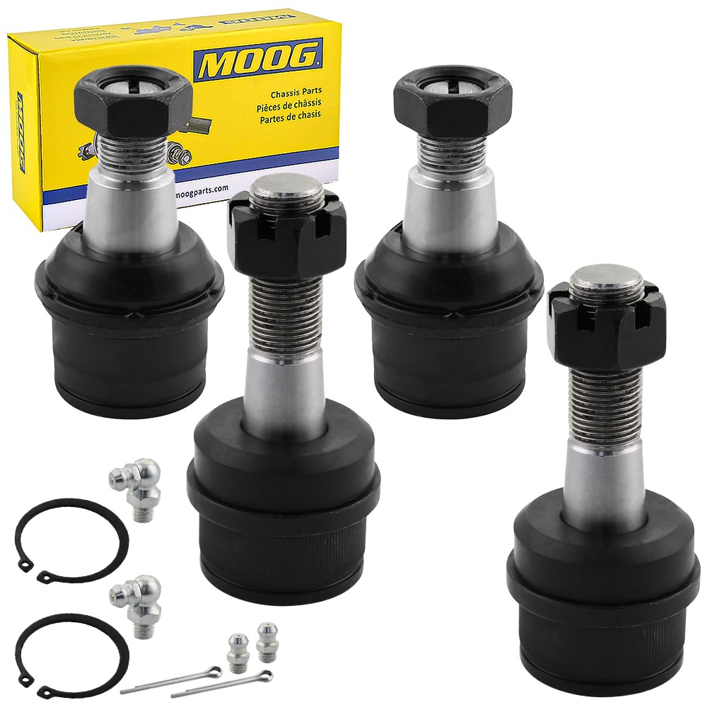MOOG Front Upper Lower Ball Joints for F-250 F-350 Super Duty Ram 2500 3500 4WD