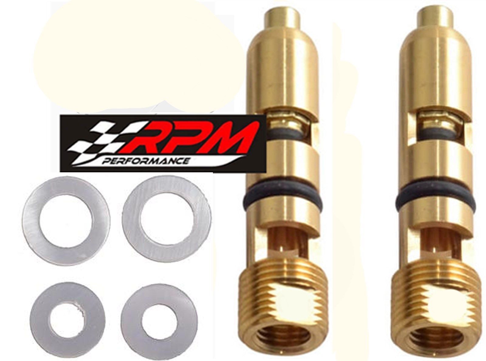 .110 Needle & Seat Holley Carb Carburetor Viton Adjustable 6-504-2 A153X 2 PACK