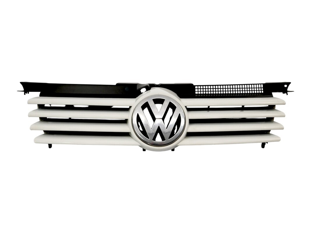 Upper Grill Grille 99-05 VW Jetta MK4 LB91 Candy White – Genuine – 1J5 853 655 A
