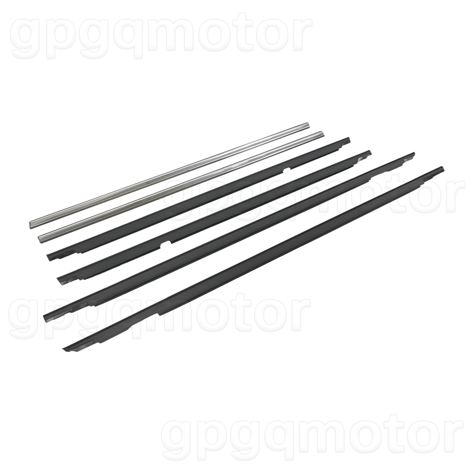 For TOYOTA Land Cruiser LC80 FJ80 FZJ80 LX450 1991-1998 Door Belt Molding 6 PCS