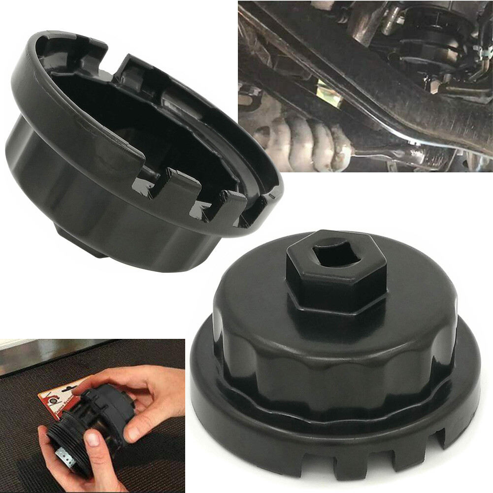 64mm Oil Filter Wrench For Toyota Camry Tundra Tacoma 14 Flute 2.0L~5.7L Engines