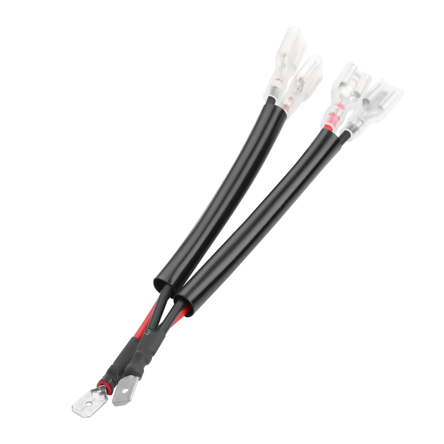 4X Wiring Harness 2-Output Splitters Connectors For LED Cube Pods Work Light Bar