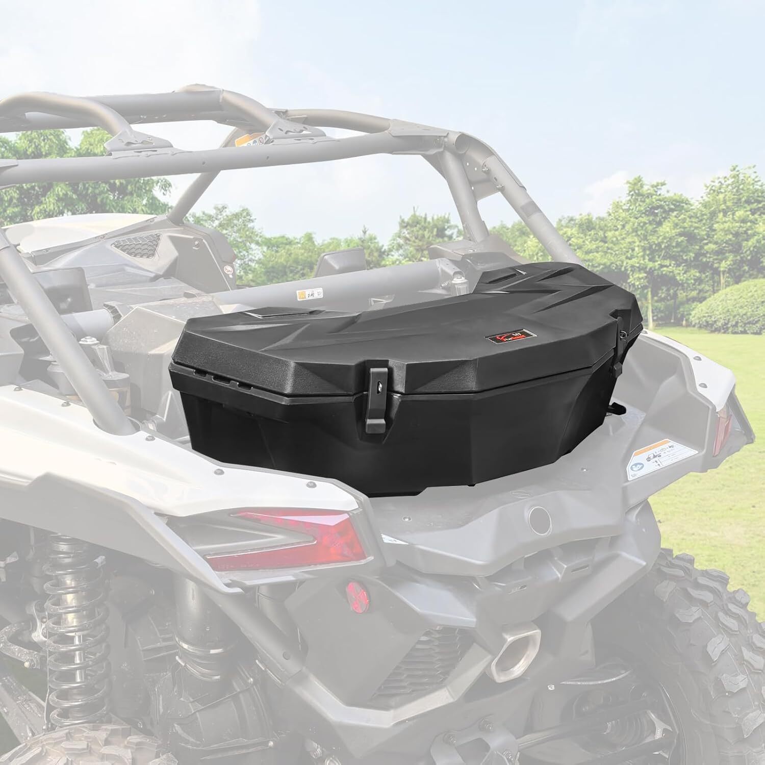 UTV Rear Cargo Storage Box 30L for Can-Am Maverick X3/X3 MAX/Renegade/Commande