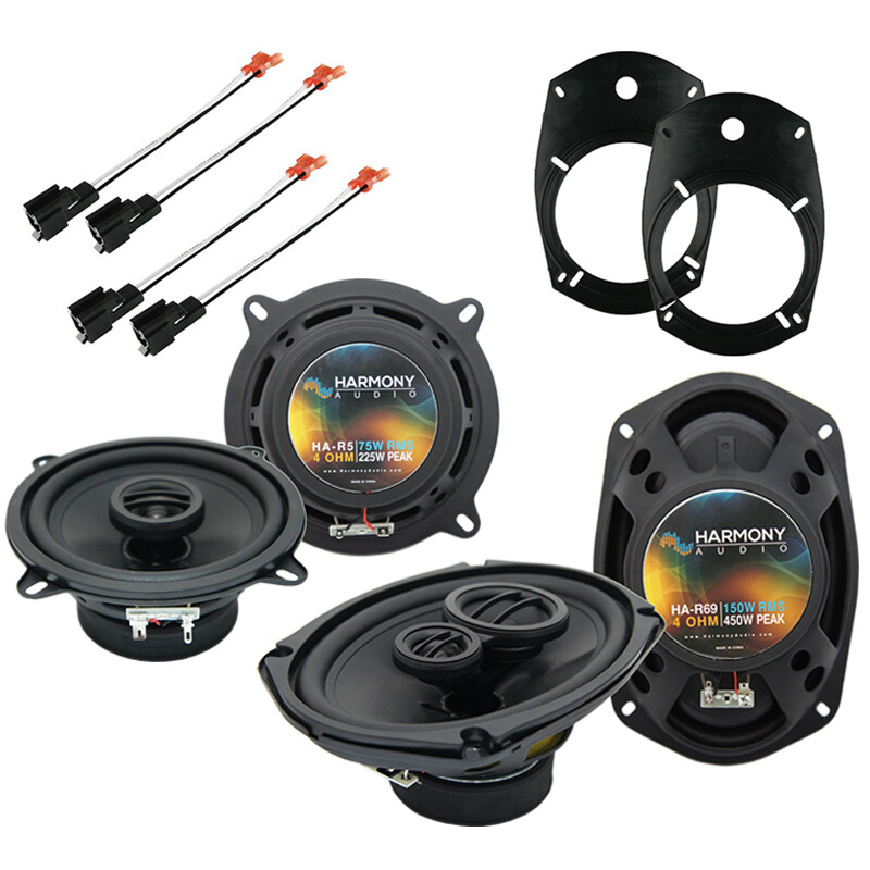 Fits Dodge Ram Truck 2500/3500 2003-2005 OEM Speaker Upgrade Harmony Speakers